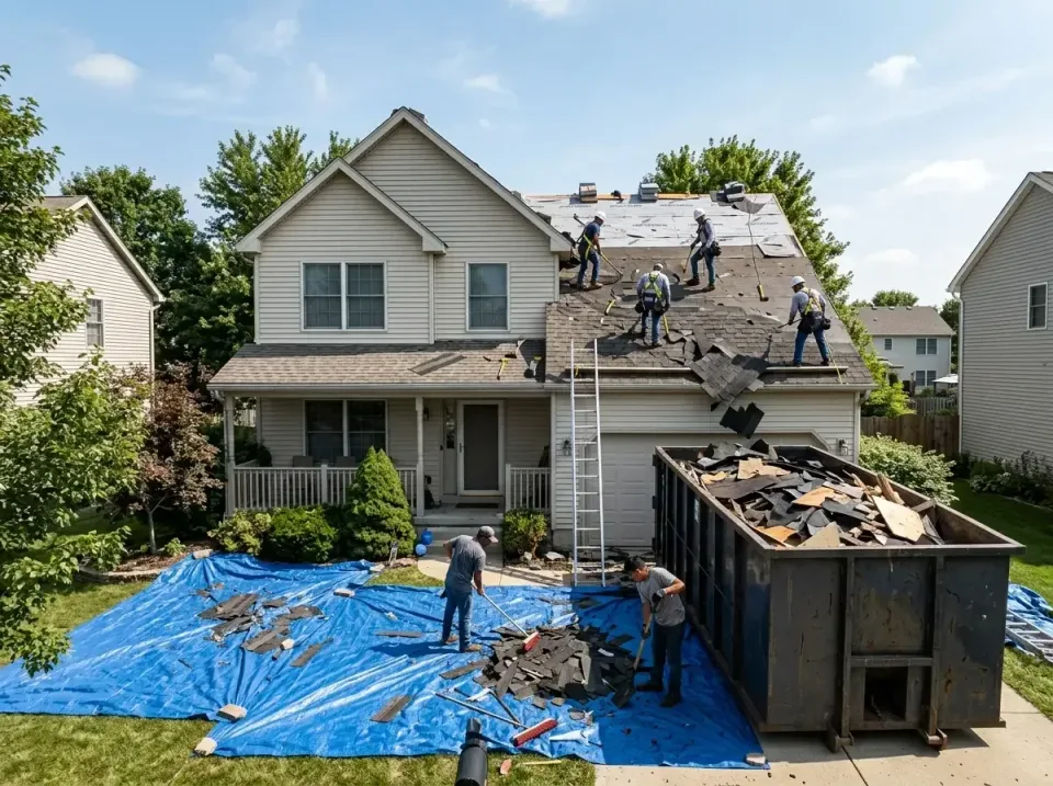 roof-replacement-debris-remova-004 — frequently asked questions, Cheapest Dumpster Rentals in Mount Plymouth, FL